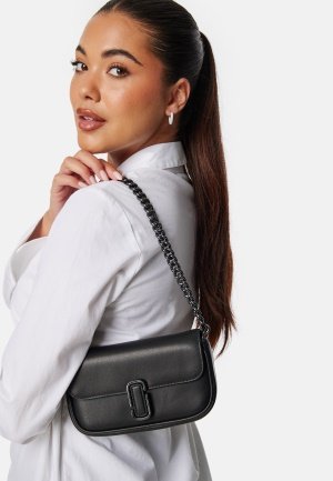 Marc Jacobs The Mini Shoulder Bag 016 Black/GUNMETALUNMETALunmet Onesize Marc Jacobs The Mini Shoulder Bag 016 Black/GUNMETALUNMETALunmet Onesize