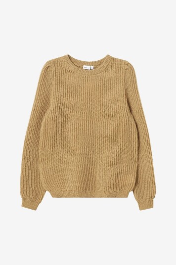 Name It Genser nkfNajamaj LS Knit Brun