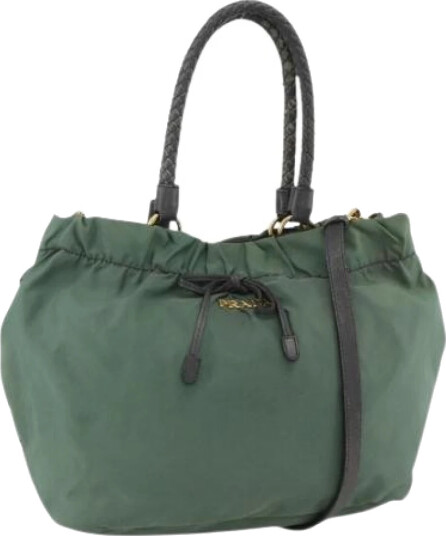 Prada Vintage Dame Grønn Prada Vintage Dame Grønn