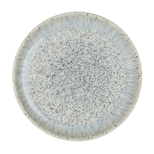 Denby Halo Speckle coupe tallerken 21 cm Grå-brun 1737469-01-0 1737465-01-0