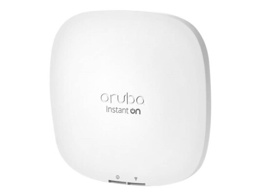 HPE Instant On AP22 Aksesspunkt Wi-Fi 6 med Bluetooth - Vegg/Tak-Monterbar, 1200 Mbps, Hvit HPE Instant On AP22 Aksesspunkt Wi-Fi 6 med Bluetooth - Vegg/Tak-Monterbar, 1200 Mbps, Hvit
