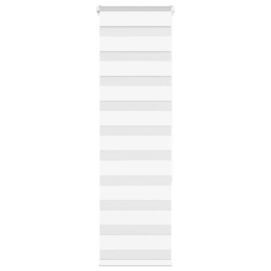 Sebragardin hvit 45x150 cm stoff bredde 40,9 polyester