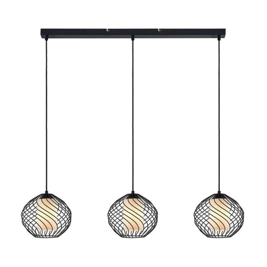 Lindby Cedrice bur-pendellampe, 3 lyskilder