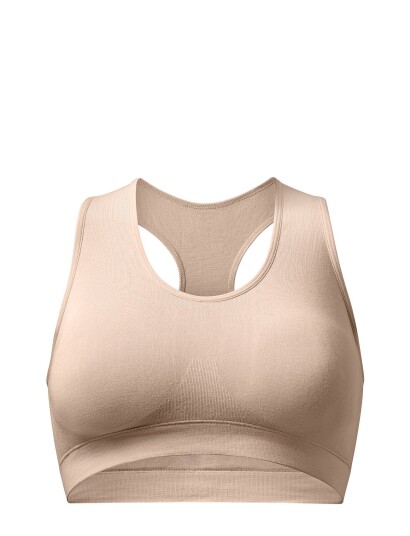 DANISH ENDURANCE Bamboo Bralette 1 Pack Beige XS/S DANISH ENDURANCE Bamboo Bralette 1 Pack Beige XS/S