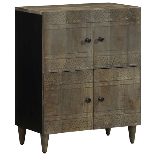 Skjenk 60x33x75 cm heltre mango 8721158449115