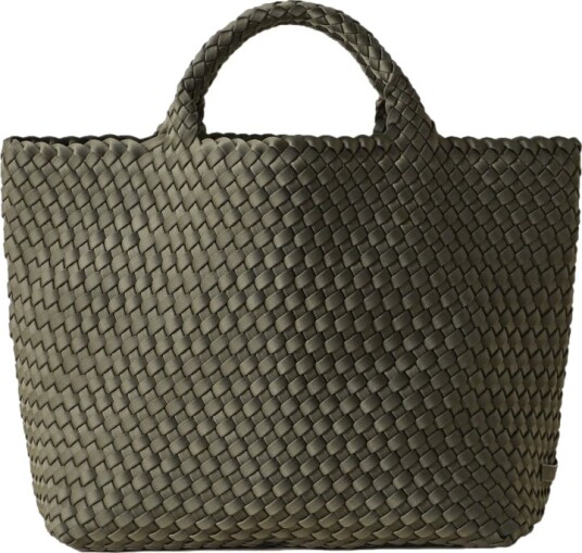 Naghedi St. Barths Medium Tote Olive Veske Grønn female Naghedi St. Barths Medium Tote Olive Veske Grønn female
