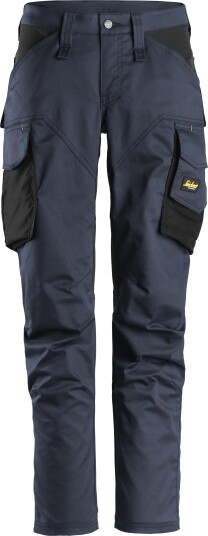 Snickers Workwear 6703 AllroundWork Arbeidsbukse stretch, dame, marineblå/svart Marineblå/Svart, Klær