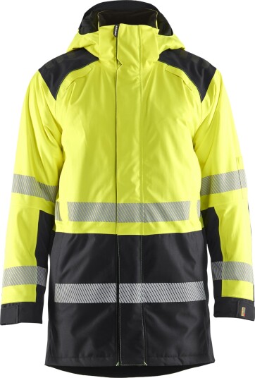 Blåkläder Vinterparka 4457 Varsel, Gul/Svart XS