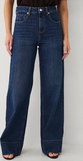 Ellos Collection Jeans med høy midje Blå