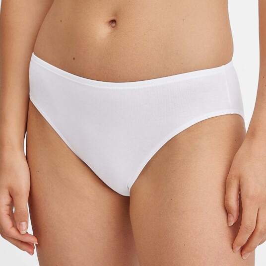 Calida Truser Essential Cotton Brief Hvit bomull Large Dame Calida Truser Essential Cotton Brief Hvit bomull Large Dame