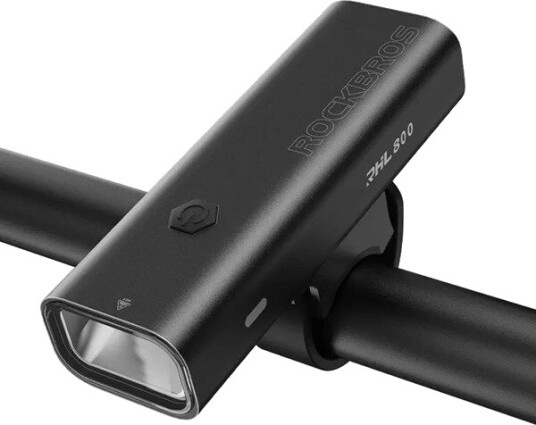 Rockbros 24710012001 front bicycle light 800 lm + USB-C - USB-A cable - black