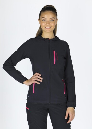 Swedemount Glittertind Jacket W Charcoal/Fuchsia 38 Jakker