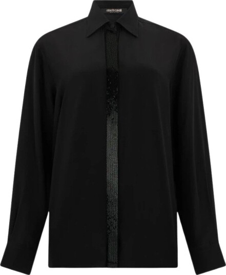 Roberto Cavalli Dame Bluser & Skjorter Svart S, Roberto Cavalli Dame Bluser & Skjorter Svart S,