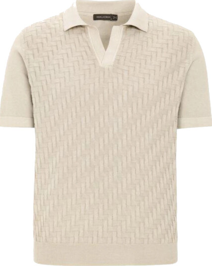 Oscar Jacobson Herre Topper Beige S,