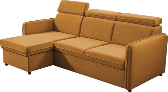 Fredrik Sofa med Sjeselong 3 seter Oransje Fredrik Sofa med Sjeselong 3 seter Oransje