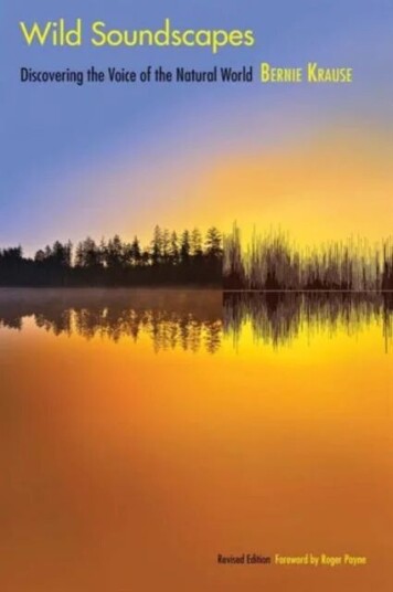 Wild Soundscapes Av Bernie Krause