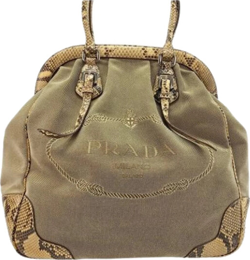 Prada Vintage Dame Brun