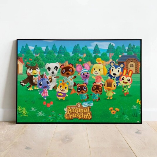 Animal Crossing Plakat Lineup - 91,5 x 61 cm