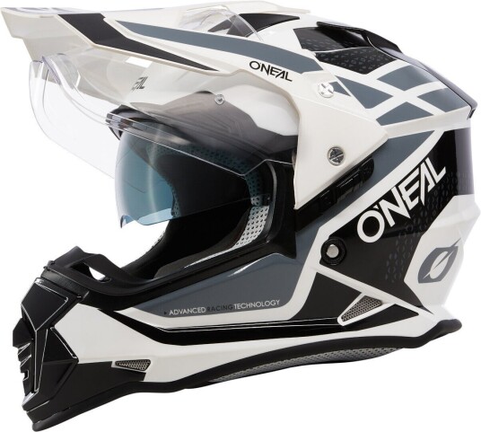 Oneal Sierra R Motocross Hjelm XL Svart Grå Hvit