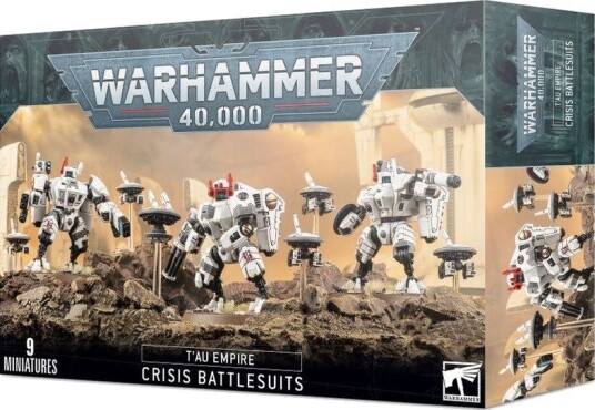Games Warhammer 40K Tau - Crisis Battlesuits