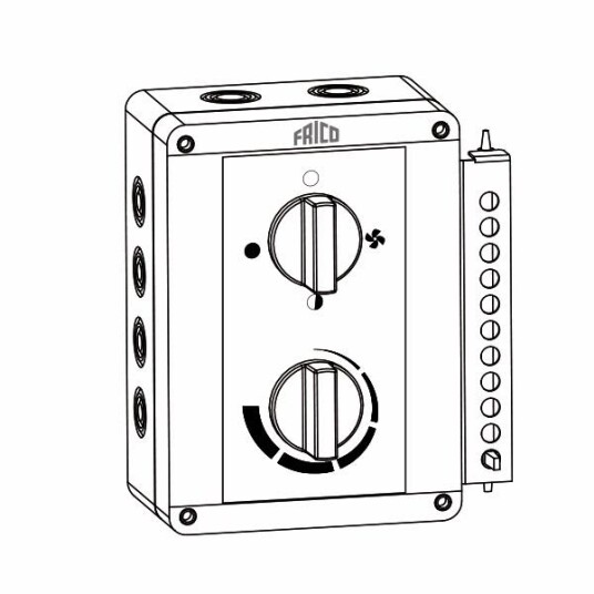 Frico ELSRT4 Betjeningspanel IP65 Varme