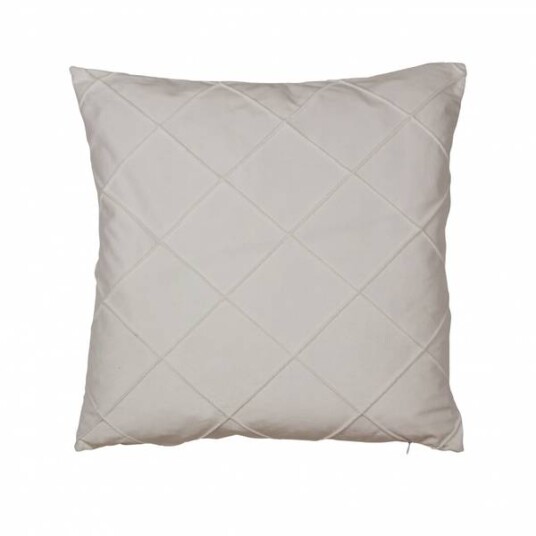 Pynteputetrekk Jonna Off White polyester fra Fondaco Pynteputetrekk Jonna Off White polyester fra Fondaco