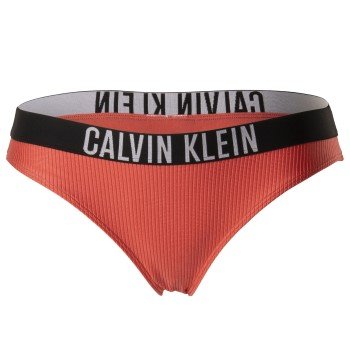 Calvin Klein Intense Power Rib Bikini Brief Korall polyamid Medium Dame