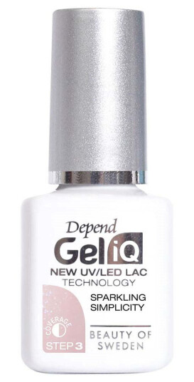 Depend Gel iQ Soft Spoken UV/LED Nail Polish Sparkling Simplicity