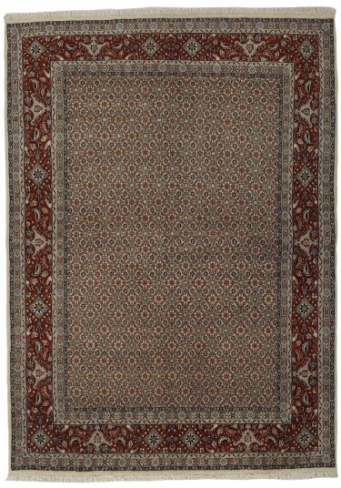 Håndknyttet. Opphav: Persia Moud Mahi Teppe 170x240