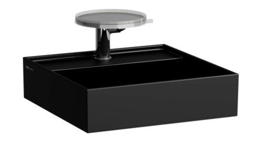 Kartell Laufen servant, 46x46 cm, matt sort
