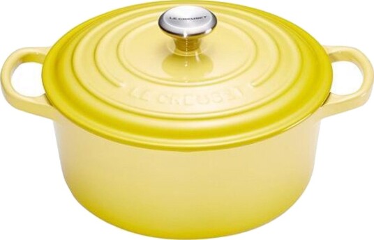 Le Creuset Signature Rund langpanne 24 cm Gul