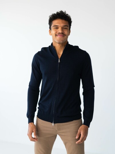 Matinique Mason Wool Cardigan Blå M