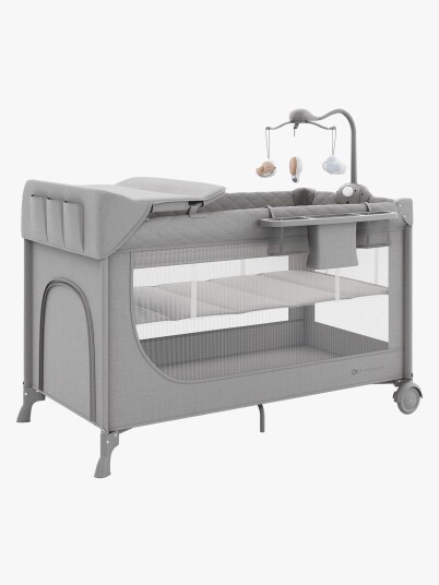 Kinderkraft LEODY UP Reiseseng Med Tilbehør Grey