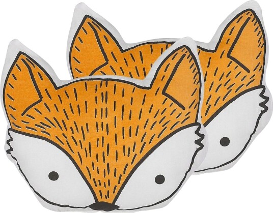 Pynteputer Vadodara sett à 2 Oransje/Hvit/Svart Oransje/Hvit/Svart