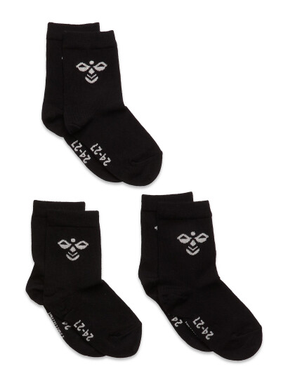 Hummel Sutton 3-Pack Sock - Black - 28/31