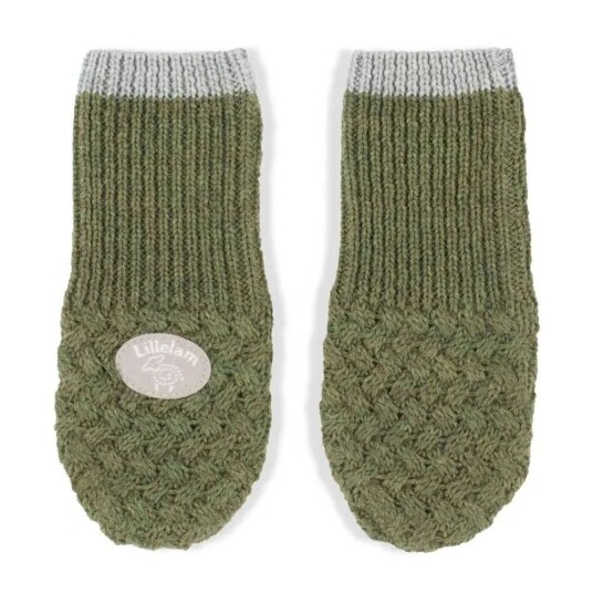 Lillelam Votter Classic Ullvotter 100% Merino - Oliven