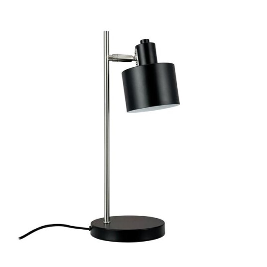 Dyberg Larsen Ocean Bordlampe Sort/ Børstet Stål Dyberg Larsen Ocean Bordlampe Sort/ Børstet Stål