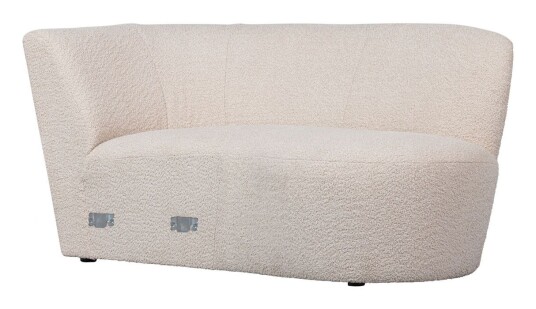 EE - De Eekhoorn Coco Chaiselounge Modul, Høyre, Bouclé Cream Unoliving