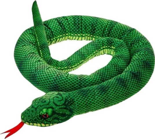 Beppe Zoo Kosedyr Slange Grønn 180 cm