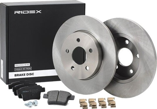 RIDEX 3405B0072 Bremseskiver og -klosser