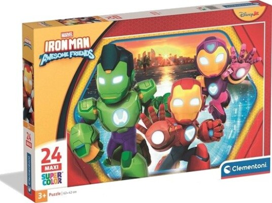 Clementoni Puzzle Maxi Ironman Ahaf 2025 24 pieces 2D Puslespill