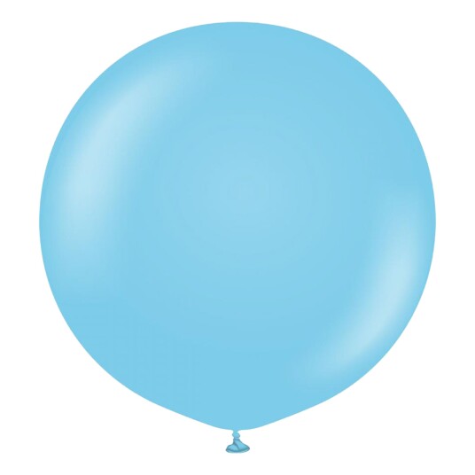 Ballongkungen AB Lateksballonger Professional Gigantiske Baby Blue - 2-pakning