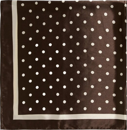 Saint Tropez Poldasz Scarf Brown ONE SIZE