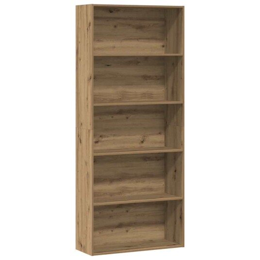 Bokhylle artisan eik 80x30x189 cm konstruert tre Bokhylle artisan eik 80x30x189 cm konstruert tre