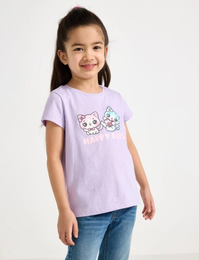 Lindex Top Ss Cats With Sequins Plcem Purple 116 Lindex Top Ss Cats With Sequins Plcem Purple 116