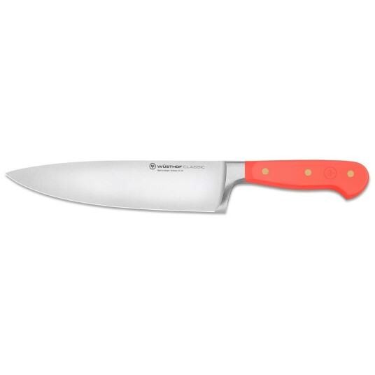 Wüsthof Classic Colour Kokkekniv 20 cm Coral Peach Wüsthof Classic Colour Kokkekniv 20 cm Coral Peach