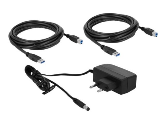 Delock Usb 3.0 Matrix Switch 2 X 2 - Usb-Periferdelesvitsj - Stasjonær - Ac 100 - 240 V