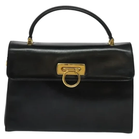 Salvatore Ferragamo Dame Svart