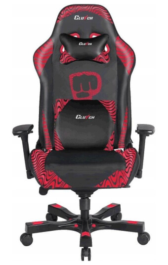 Fotel Clutch Chairz „Pewdiepie” Edition Throttle Czerwony Thpdp1
