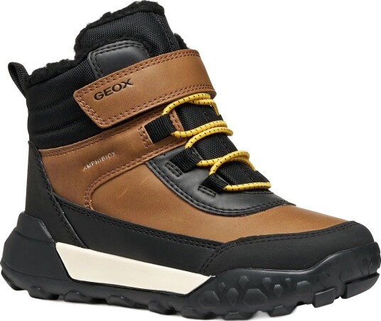 GEOX J Trekkyup Boy B Abx - LIGHT BROWN/BLACK - 26